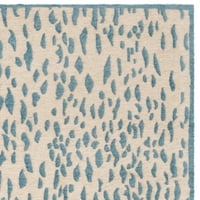 מרבלה דסי שטיח אזור מנוקד, כחול בז ', 4' 6 '