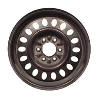 גלגל פלדת OEM משופץ, שחור, מתאים 2002- אולדסמוביל בראוואדה