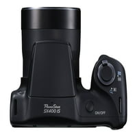 Canon PowerShot S הוא - מצלמה דיגיטלית - קומפקטית - 16. MP - 720p - זום אופטי - שחור