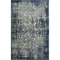 LOOMAKNOTI AYSAL ATHNA 3 '5' שטיח מבטא מקורה מזרחי כחול