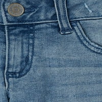 בנות צדק מכנסי ג'ינס במצוקה, גדלים 5- & פלוס