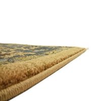 שטיחי אזור מסורתיים פרחוניים ייחודיים, בז '
