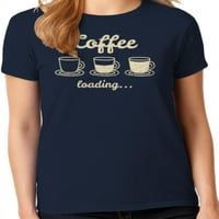 גרפי אמריקה קפה ציטוטים נשים גרפי חולצה אוסף