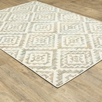 Avalon Home Carmine Geometric Loom שטיח שטיח, 9.84 '12.8'