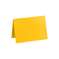 Luxpaper A Champed Cards, 7, צהוב חמניות, חבילה