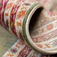 נול ייחודי מקורה מלבני מלבני שטיחים מסורתיים מסורתיים