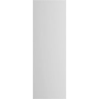 Ekena Millwork 1 2 W 30 H True Fit PVC, ארבעה תריסים ממוסגרים של לוח- N-Batten, לבן