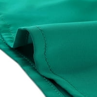 מציאות ייחודיות צמיד שרוול ארוך שרוול פגזים ראפלס נדנדה אריזת חולצות צווארון V