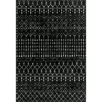 שטיח אזור בליית 'מרוקאי נולום, 12 '15', שחור