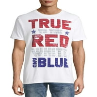 דרך לחגוג חולצת טריקו של אמריקנה אמריקאית אדומה
