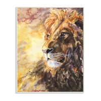 סטופל תעשיות ריגל האריה מאנה ספארי בעלי החיים מלך דיוקן קיר פלאק, 15, עיצוב על ידי ג ' ורג 'דיאצ' נקו
