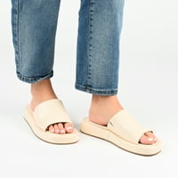 אוסף Journes Womens Denrie Tru Comfort Foam Slide Sandals Sandals