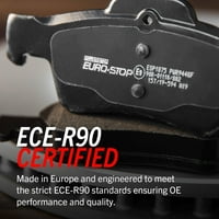עצירת הכוח אחורית Euro-Stop ECE-R ערכת בלמים מוסמכת ESK 2011- BMW 528I 2014- BMW 535D 2011- BMW 535I 2012-