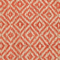 טבעי סיבי תומאס גיאומטרי יוטה אזור שטיח, פוקסיה טבעי, 8 '10'