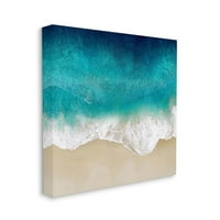 תעשיות סטופליות אוויריות גאות כחולה טרופית בחוף הקצף ביץ 'קיר קיר עיצוב קיר מאת מגי אולסן, 24 24