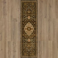 שטיחים קראסטנים פטרה פחם 2 '4 7' 10 שטיח אזור