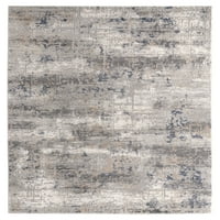 Weavers United Rasbora Pelco Contemporary Abstract Rug, Multicicoror, 7'10 7'10